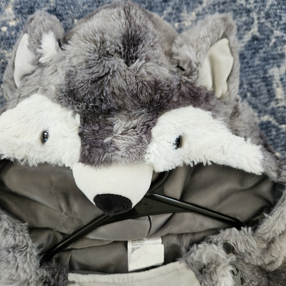Gray 2-3t Wolf costume